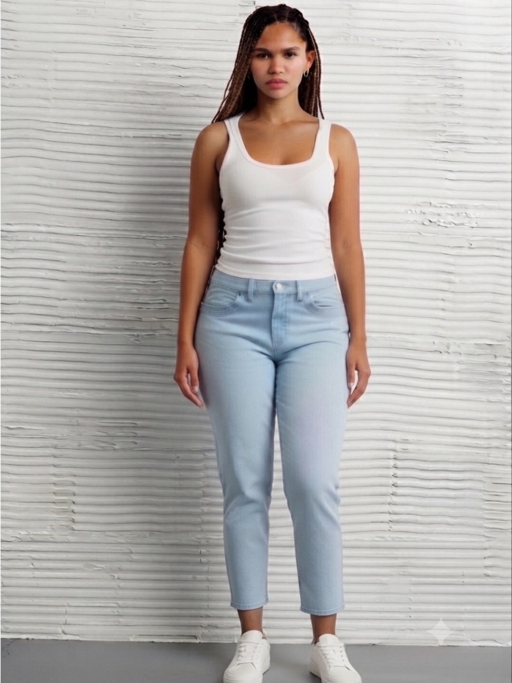 AE Curvy Straight Jean Stretch Short- size 4